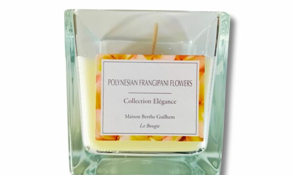 Bougie Collection Elégance "Polynesian Frangipani Flowers"